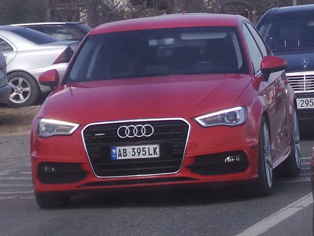 AB 395 LK, Audi A3 3rd gen Sedan (8VS/8VM), 2013–2016