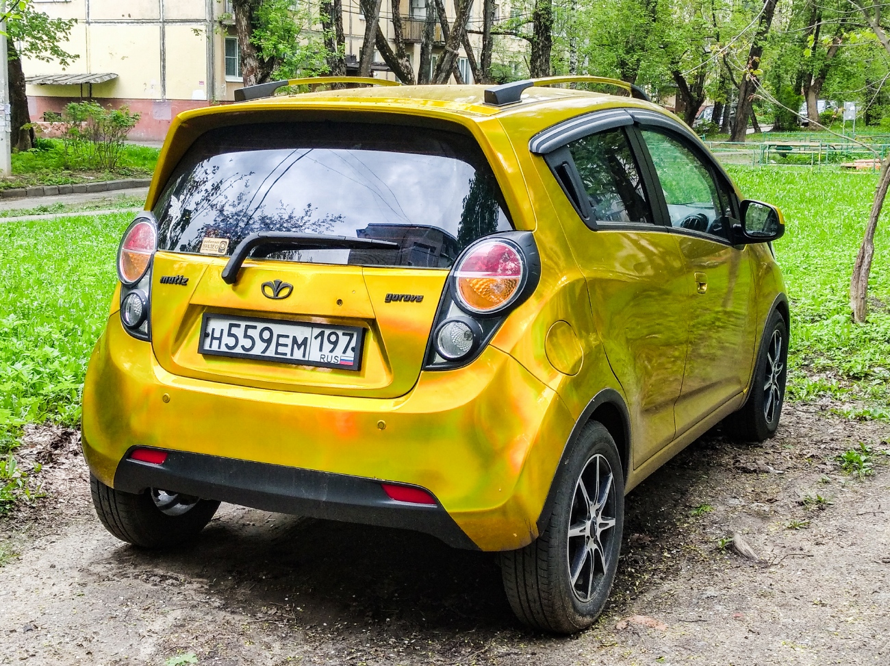 н 559 ем 197, Daewoo Matiz 3rd gen Creative (M300; KR-market), 2009­–2011