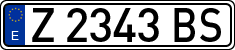 License plates of Spain, 1971 year series
