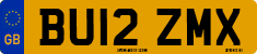 License plate of the United Kingdom, 2001 year system