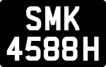 License plate of Singapore, Private owners