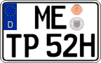 German license plate, Plates for oldtimers (type 