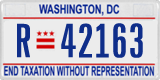 District of Columbia, Rental cars (R-12345)