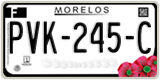 Morelos, Cars (AAA-000-A)