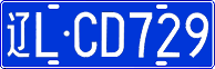 License plate of China, Cars