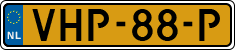License plate of the Netherlands, Light Commercial Vehicles (1994 system)