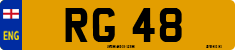 License plate of the United Kingdom, 1903 year system