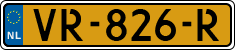 License plate of the Netherlands, Light Commercial Vehicles (1994 system)