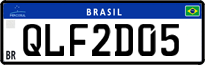 License plate of Brazil, Private owners (Mercosul)