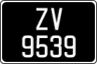 License plate of Ireland, Oldtimers