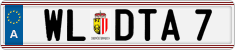 License plate of Austria, Vanity Plates