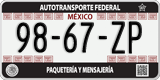 Federal license plates, Federal (00-00-AA)