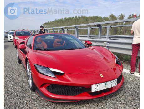 ‎٢٩٦‎ ‎و ع د‎ / 296 DEU, Ferrari 296