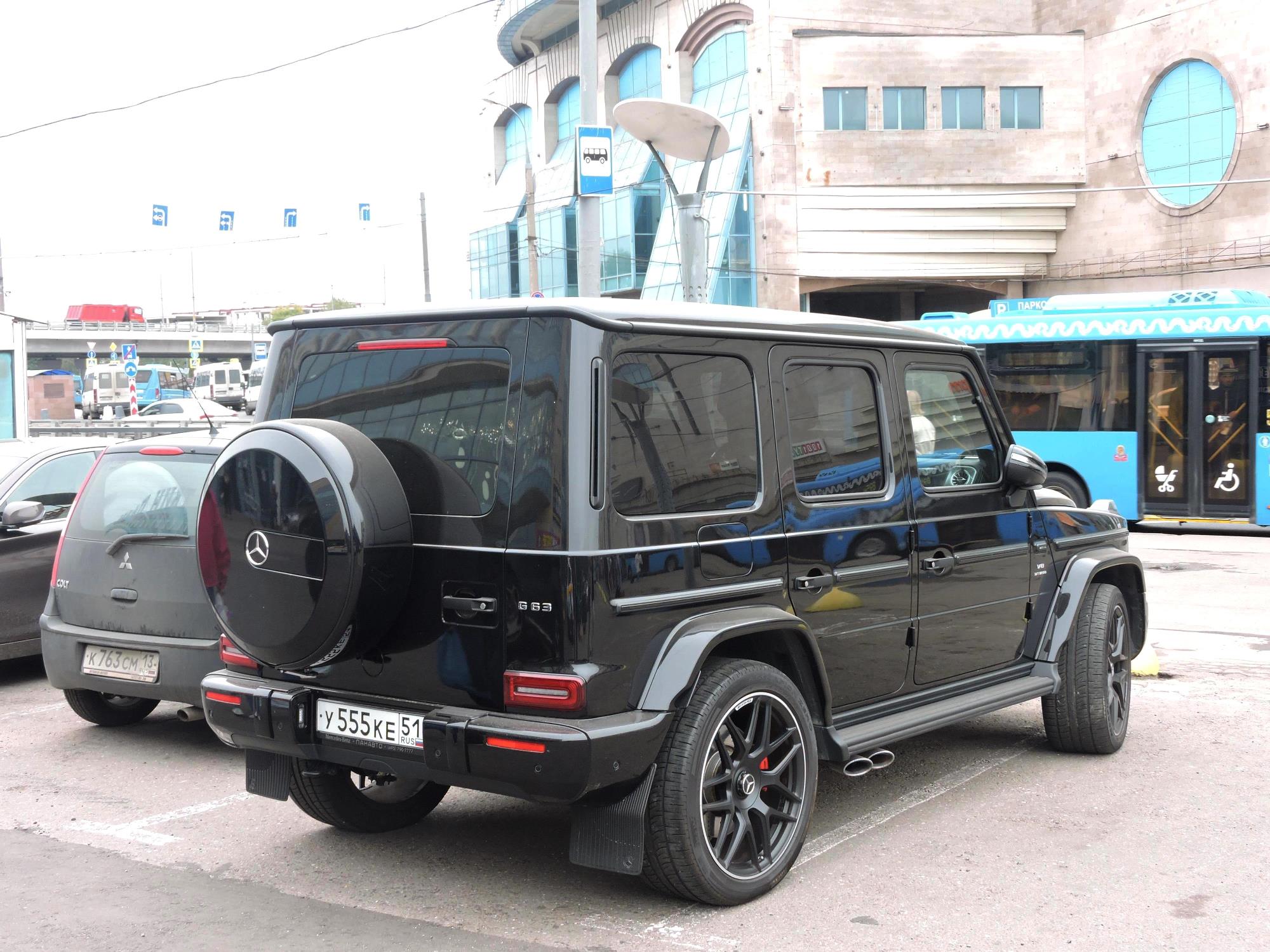у 555 ке 51, Mercedes-Benz G-Klasse 2nd gen (W463/W465), 2018­–