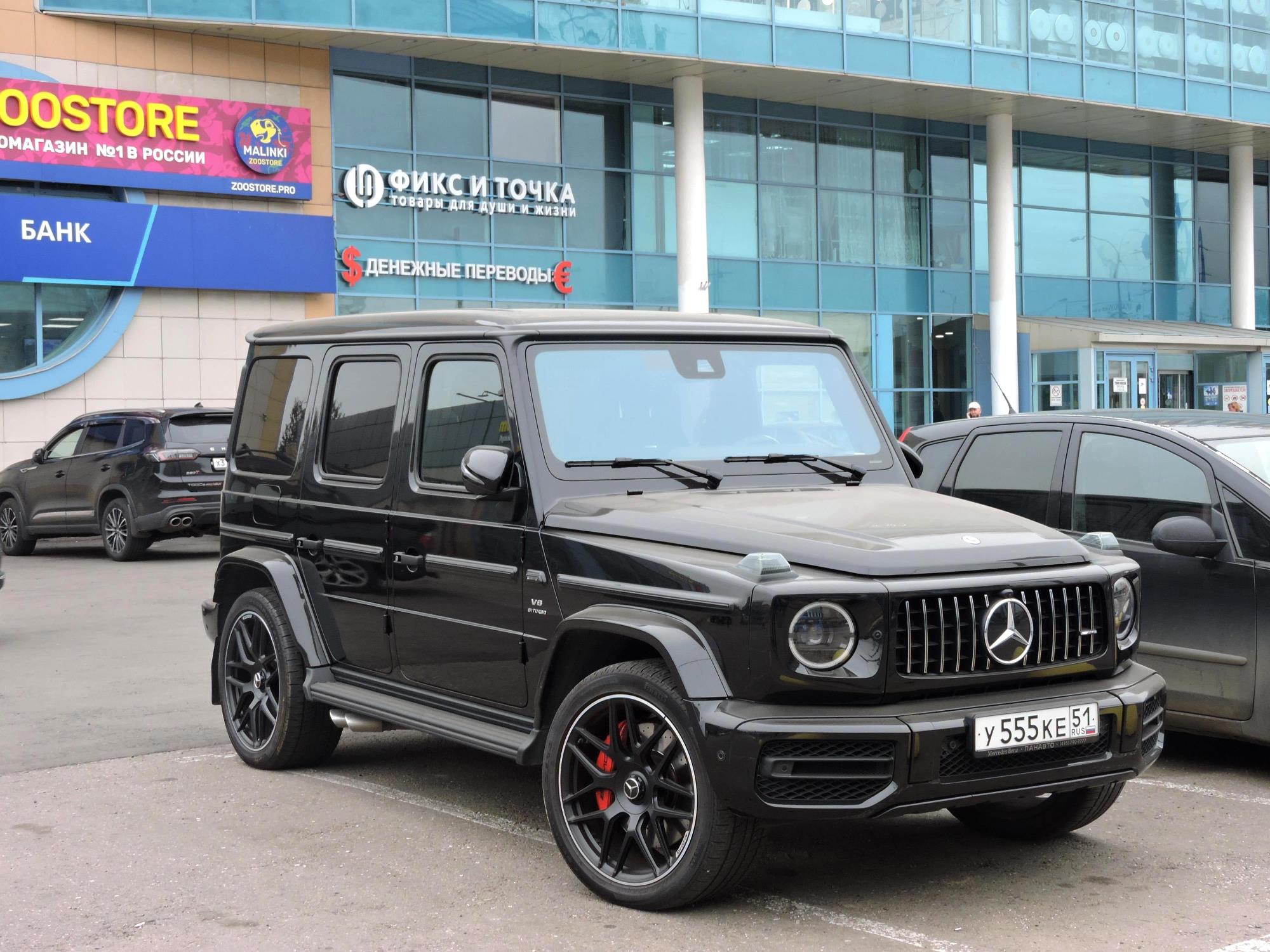 у 555 ке 51, Mercedes-Benz G-Klasse 2nd gen (W463/W465), 2018­–