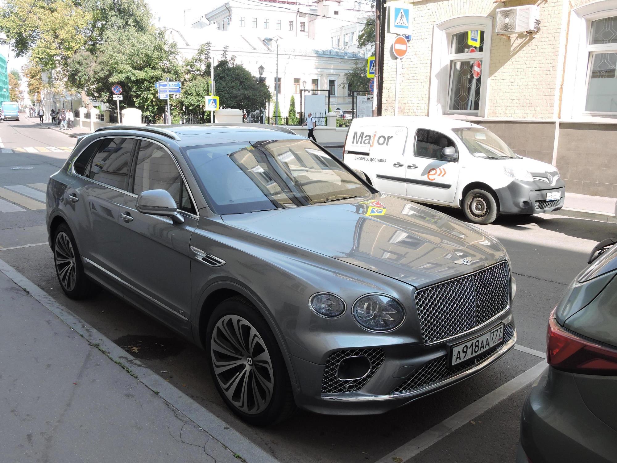 а 918 аа 777, Bentley Bentayga 1st gen (PL71), facelift, 2020–