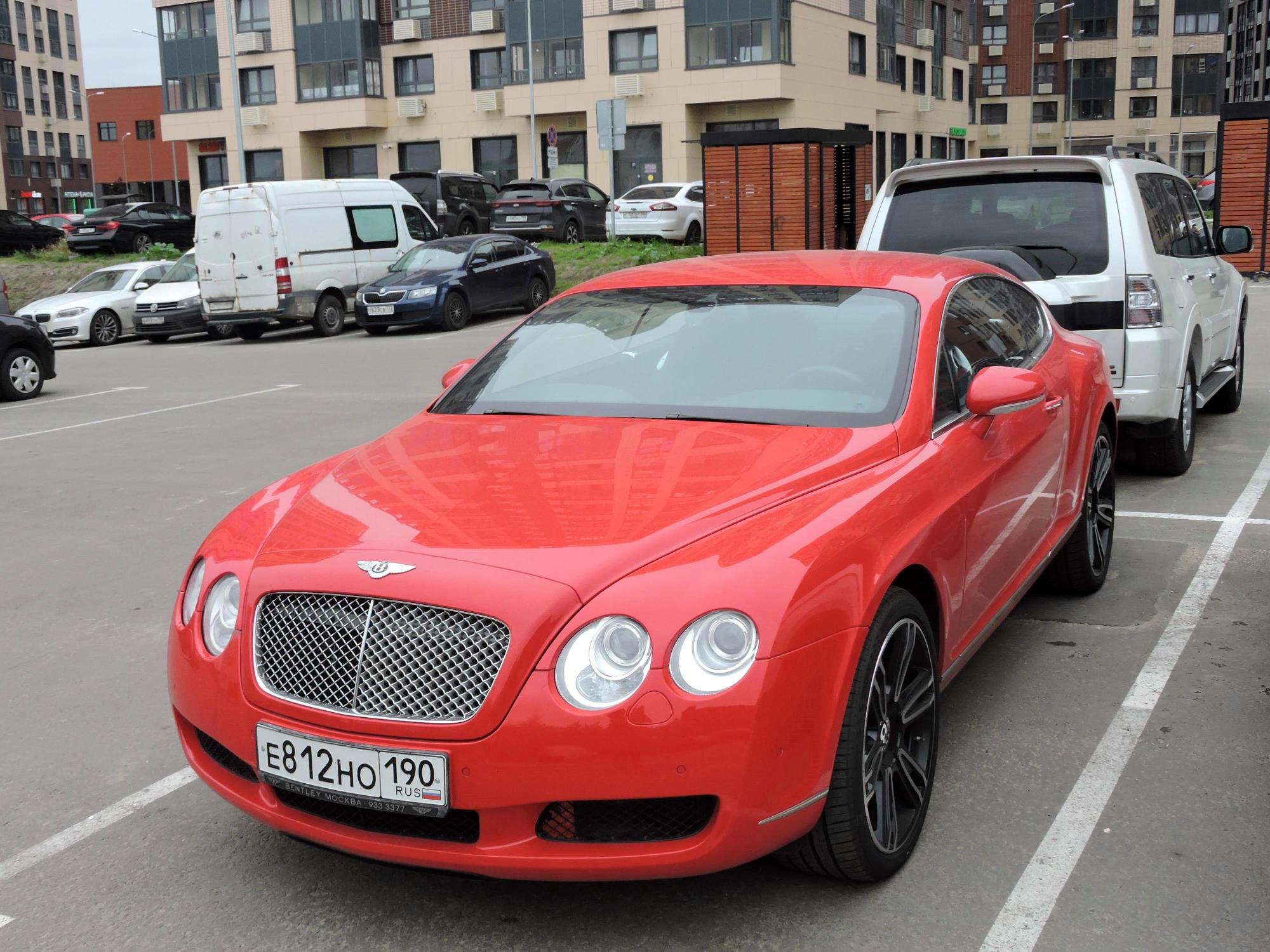 е 812 но 190, Bentley Continental 4th gen GT, 2003–2011