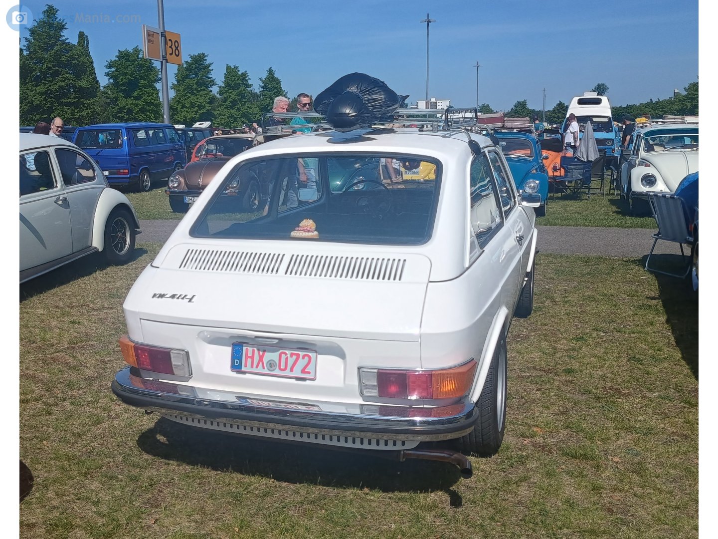 HX 072, Volkswagen Typ 4 (411) 2-door Fastback, 1968–1972