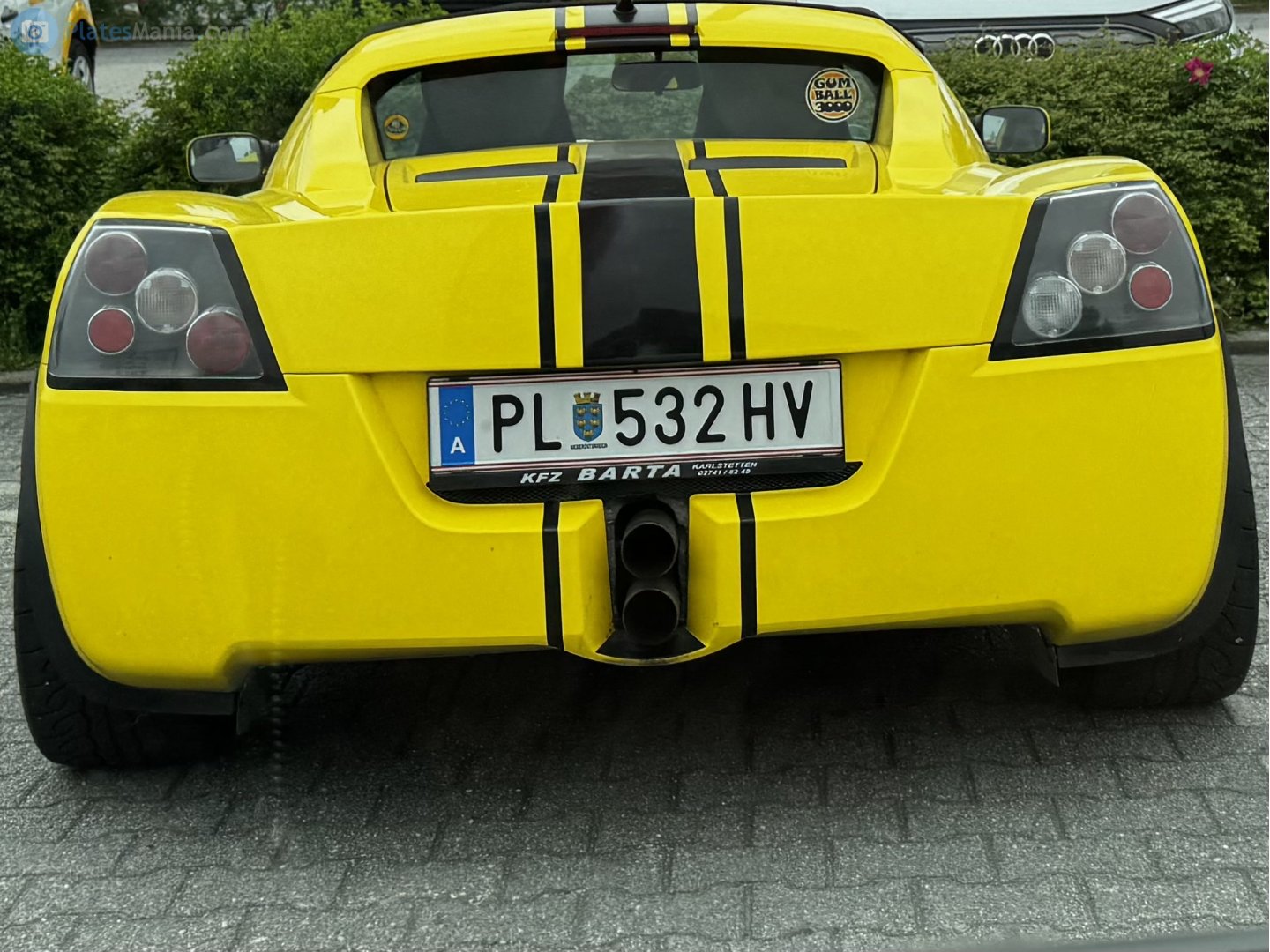 PL 532 HV, Opel Speedster 1st gen (E01), 2000–2005
