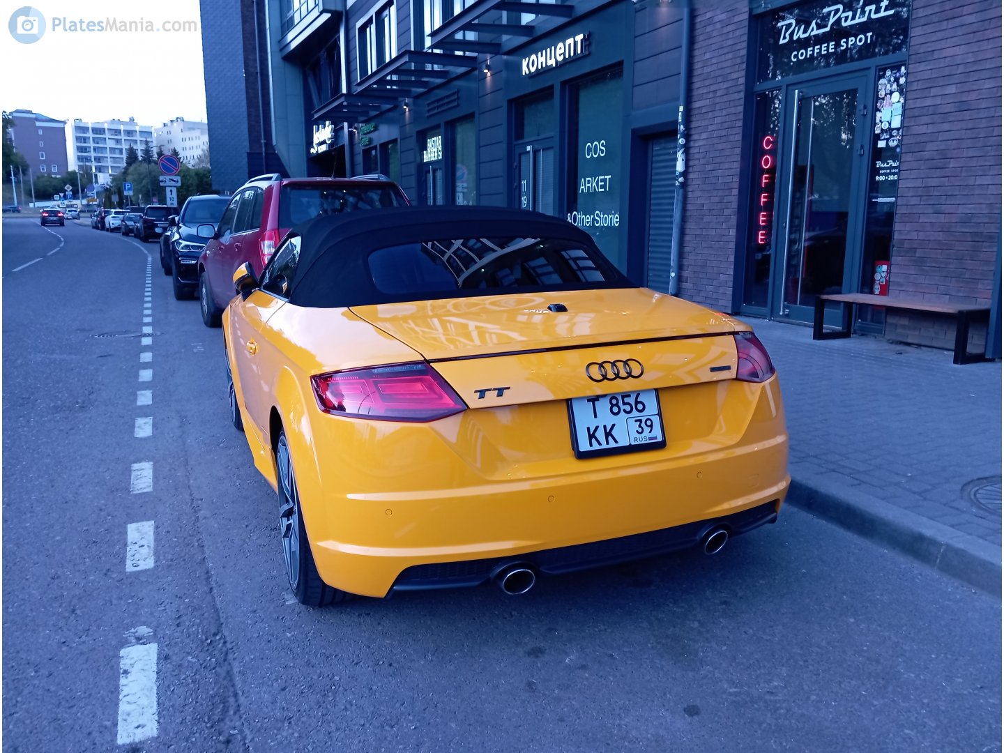 т 856 кк 39, Audi TT 3rd gen Roadster (8S9), 2014–2023