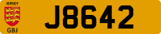 License plate of Jersey, Regular plates (J123456)
