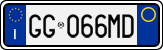 License plate of Italy, Cars (1994 year series)