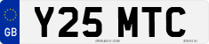 License plate of the United Kingdom, 1983 year system
