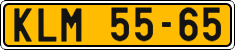 License plate of the Czech Republic, Commercial vehicles (1960)