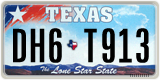 Texas, Regular plates (2009) (АB1-C234)