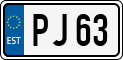 License plate of Estonia, Motorcycles