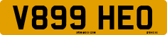 License plate of the United Kingdom, 1983 year system