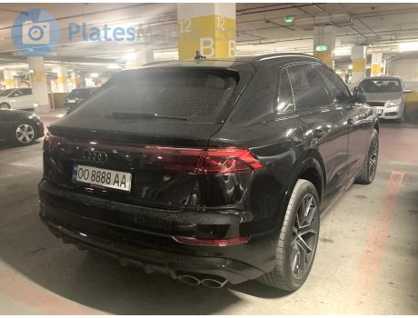 OO 8888 AA, Audi SQ8