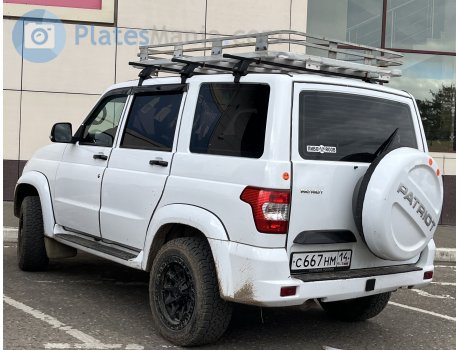 с667нм14, UAZ 3163 Patriot