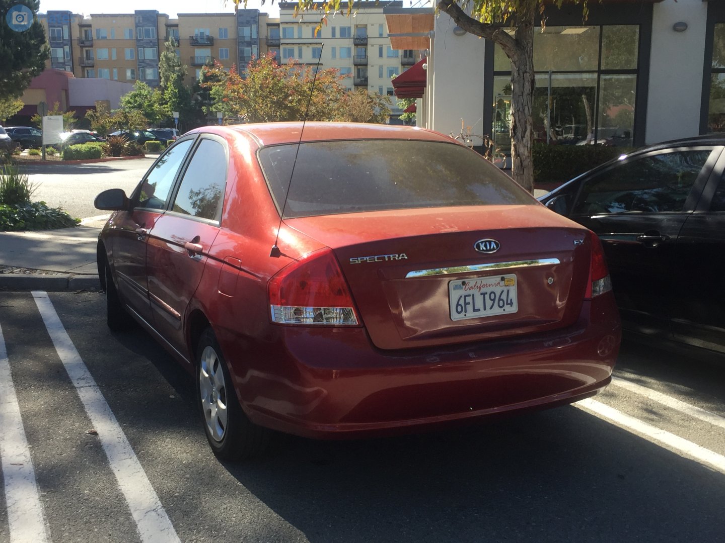 6FLT964, Kia Spectra 2nd gen Sedan (LD; American-market), facelift, 2006–2009