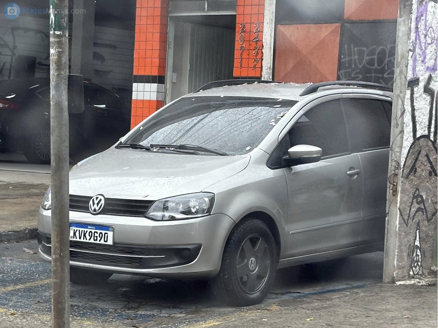 KVK9G90, Volkswagen SpaceFox 1st gen (5Z; LATAM-market), facelift, 2010–2018