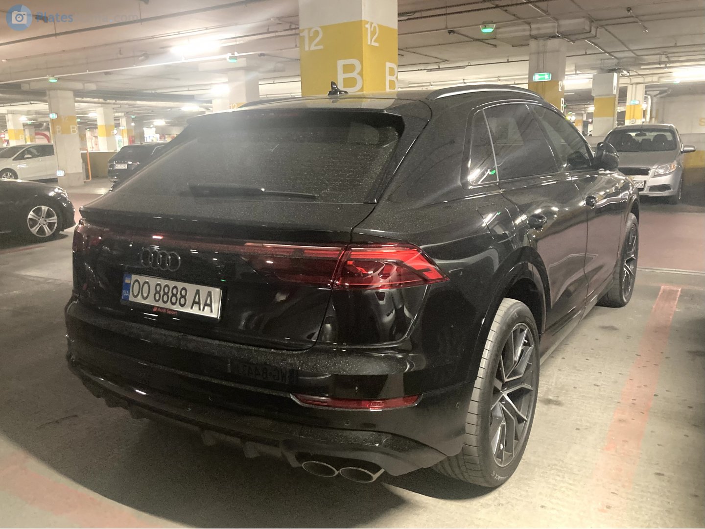 OO 8888 AA, Audi SQ8 1st gen (4MN), facelift, 2023–