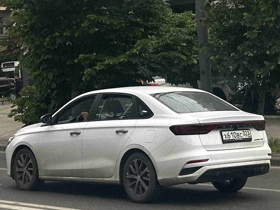 х 610 вс 323, Geely Emgrand 4th gen (SS11), 2021–