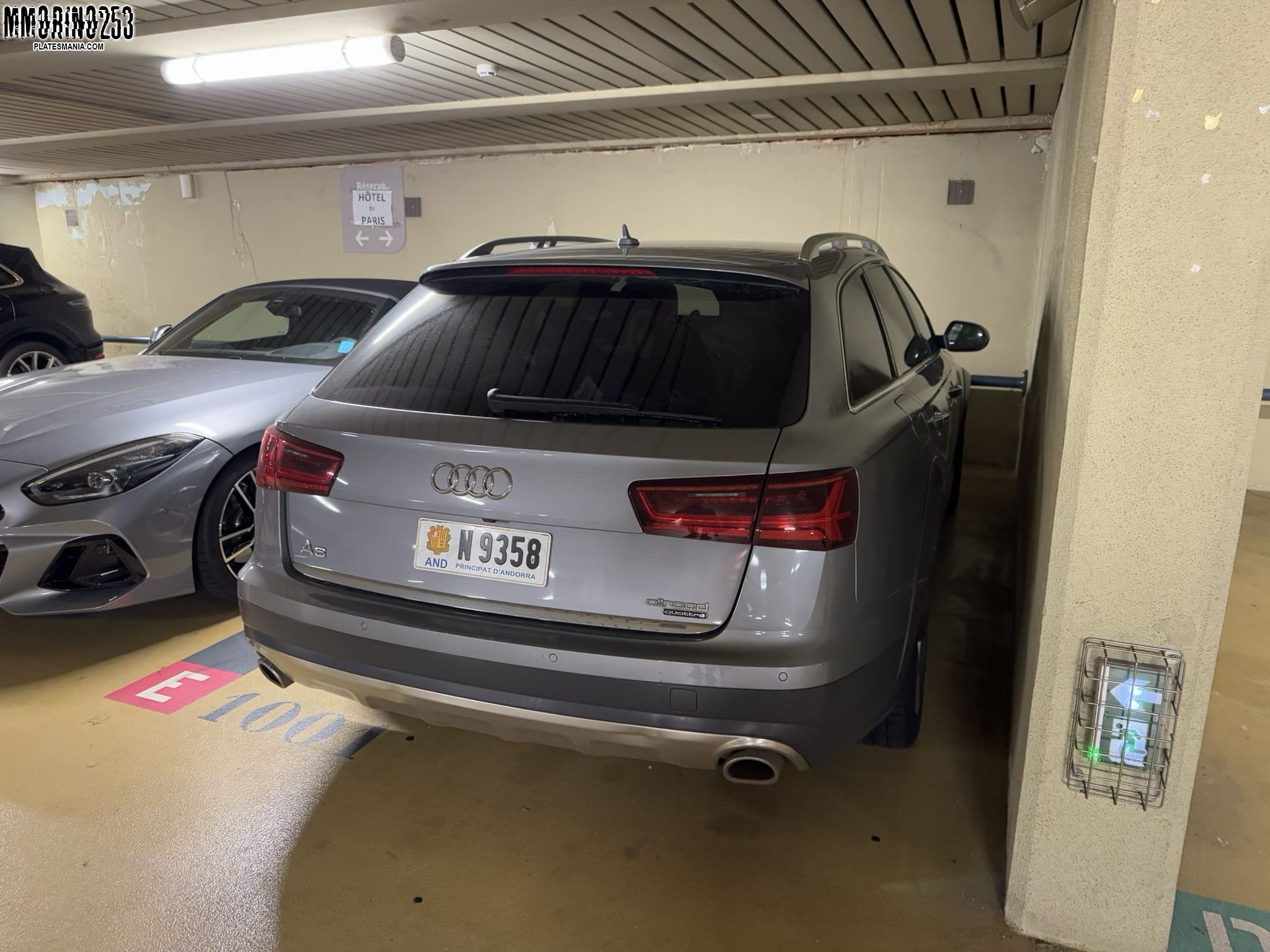 N 9358, Audi A6 4th gen Allroad (C7/4GH/4GJ), 2012–2018