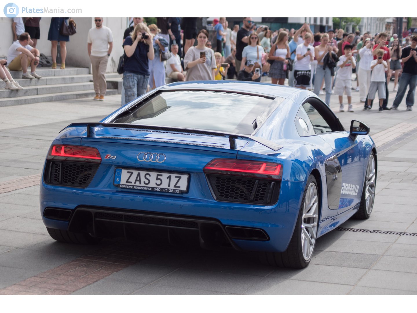 ZAS 51Z, Audi R8 2nd gen Coupé (4S3/4SP), 2015–2018