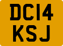 License plate of the United Kingdom, 2001 year system
