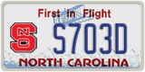 North Carolina, Specialty plates (XXXX(X))
