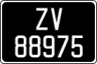 License plate of Ireland, Oldtimers