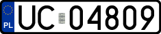 License plates of Poland, Military