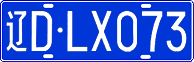 License plate of China, Cars