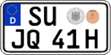 German license plate, Plates for oldtimers (type 