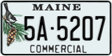 Maine, Commercial vehicles (1A-2345)