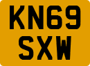 License plate of the United Kingdom, 2001 year system