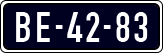 License plate of the Netherlands, Imported oldtimers (commercial vehicles)