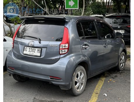 BG 1182 MB, Daihatsu Sirion