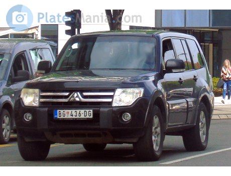 BG 436-DG, Mitsubishi Shogun